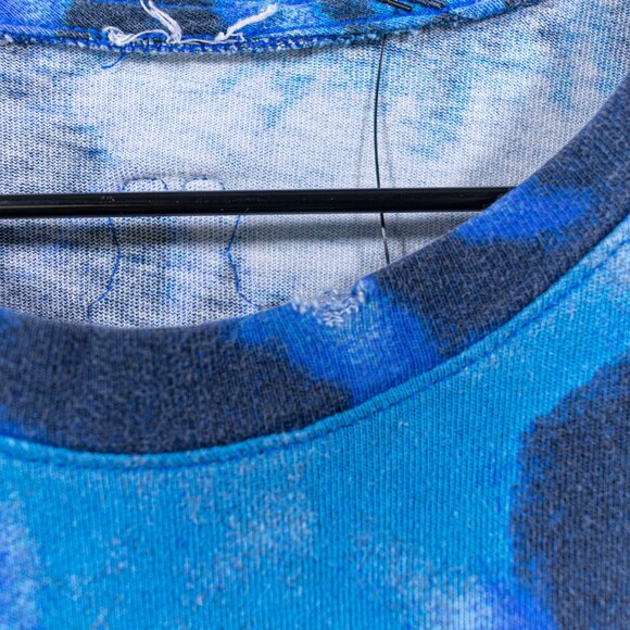 NIKE Skeleton Tie Dye Basketball T-Shirt Small Y2K Streetwear Skater - Picture 6 of 11